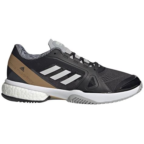 Adidas Stella Court Women's Tennis Shoe Black/gold