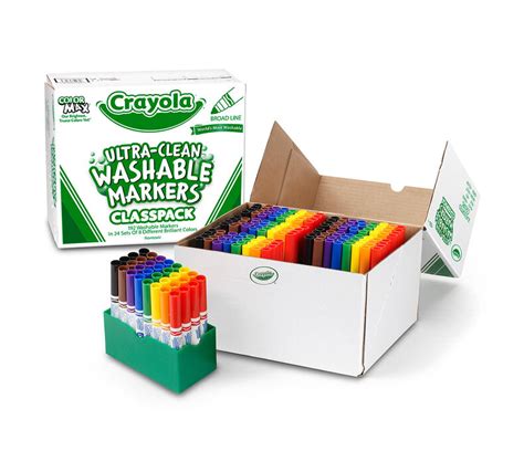 192 Count Ultra-Clean Washable Markers for Kids | Crayola