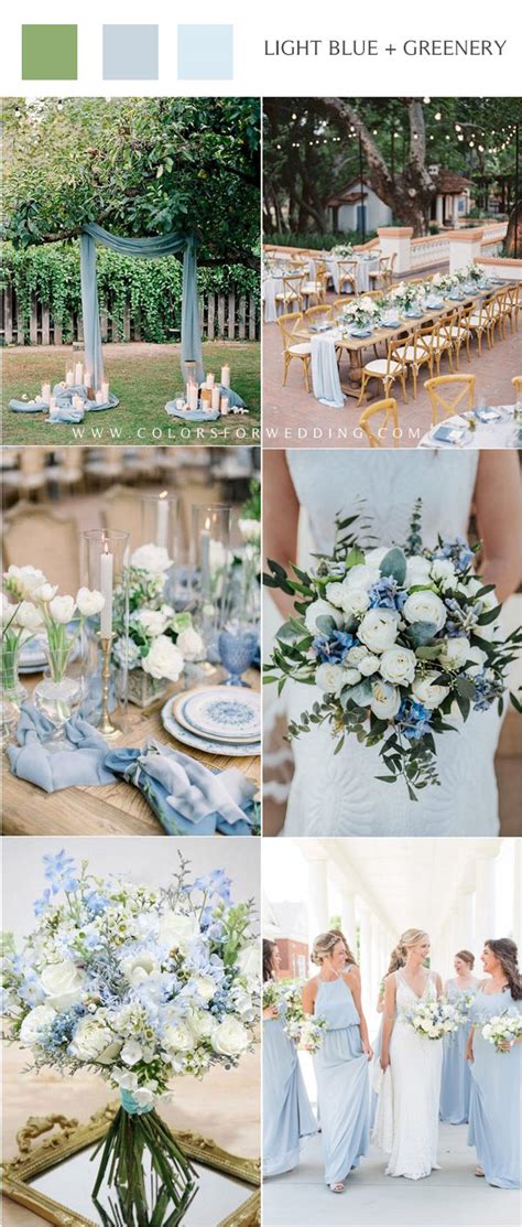 20 Light Blue Wedding Color Ideas for Spring 2025 | 💎