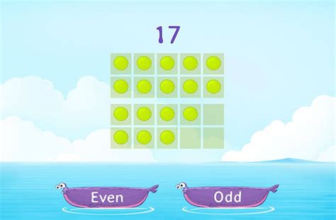 Games for 2nd Graders on Even & Odd Numbers Online - SplashLearn