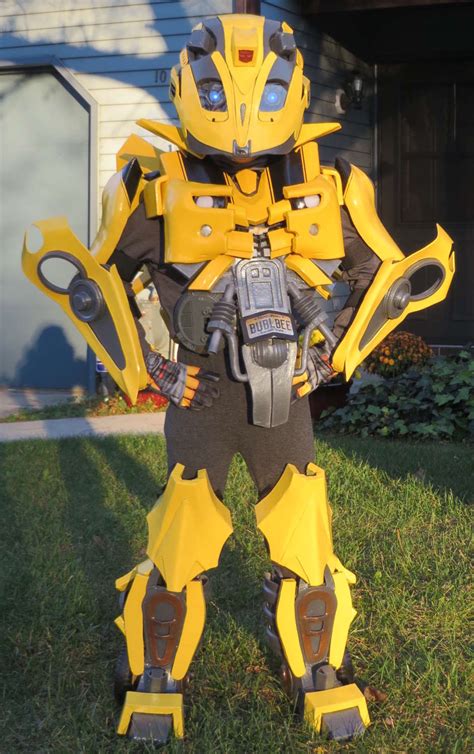 Epic DIY Kids Bumblebee Transformers Costume - Costume Yeti