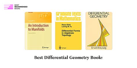 19 Best Differential Geometry Books (Definitive Ranking)