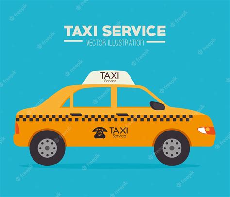 Premium Vector | Taxi design, vector illustration.