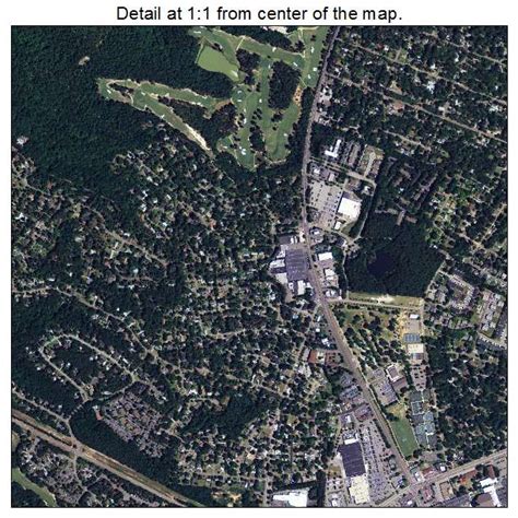 Aerial Photography Map of Aiken, SC South Carolina