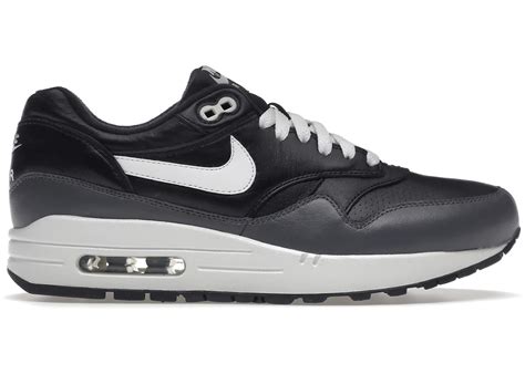 Nike Air Max 1 Black White Dark Grey Men's - 654466-001 - US