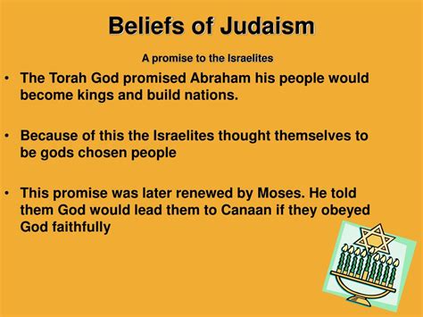 PPT - Beliefs of Judaism PowerPoint Presentation, free download - ID ...