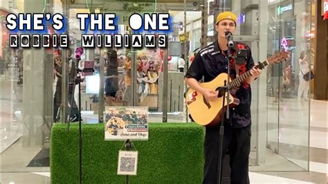 She’s The One - Robbie Williams | Acoustic Cover by Okyo - YouTube