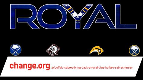 Petition · Bring Back a Royal Blue Buffalo Sabres Jersey - United ...