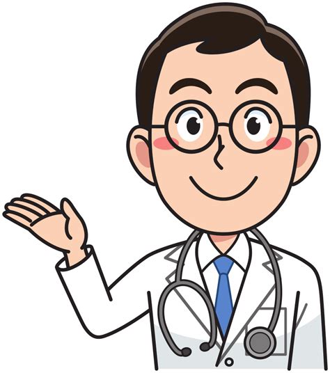 OnlineLabels Clip Art - Medicine Doctor - Man, With Stethoscope