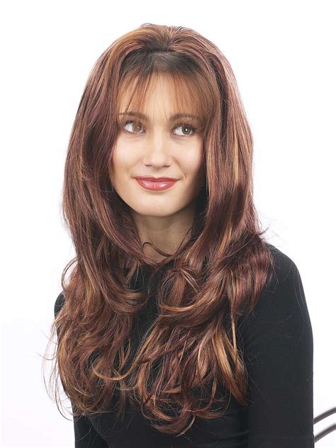 Long Wavy 3/4 Synthetic Wig For Women - Rewigs