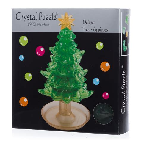 Games - 3D Crystal Jigsaw Puzzle Deluxe Christmas Tree | Peter's of Kensington