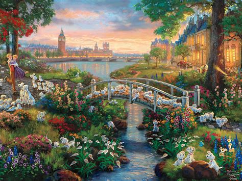 Buy CeacoCeaco - Thomas Kinkade - Disney Dreams Collection - 101 ...