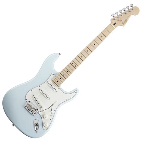 Squier by Fender Deluxe Stratocaster Gitara elektryczna, MN, Daphne Blue - Prawie Nowy | Gear4music