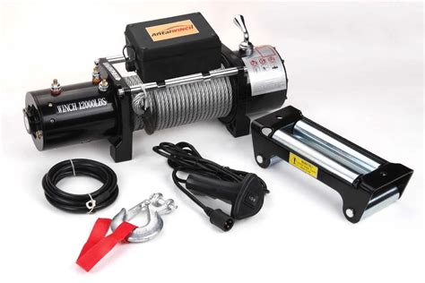 12000 Lbs 12v Wireless Electric Recovery Winch - Buy Winch 12000lbs ...