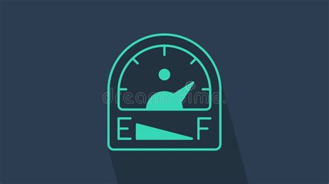 Full Gas Tank Animation. Animated Fuel Indicator Isolated on White Stock Video - Video of ...