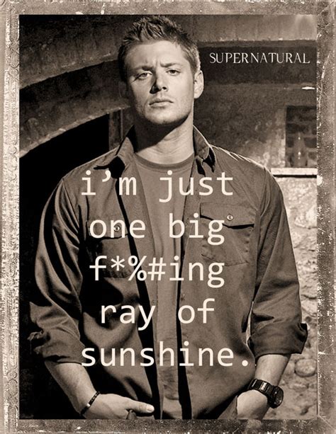 Supernatural Dean Quotes. QuotesGram