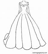 Beautiful Girl Dress Coloring Page  Free Printable Pages sketch template