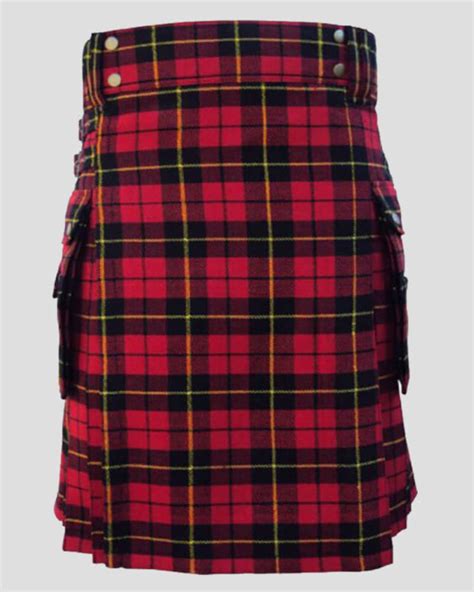 Wallace Modern Tartan Utility Kilt - Scotland Kilt Collection