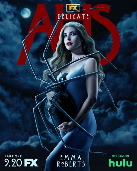 Emma Roberts as Anna Victoria Alcott | American Horror Story | Promotional poster - American ...