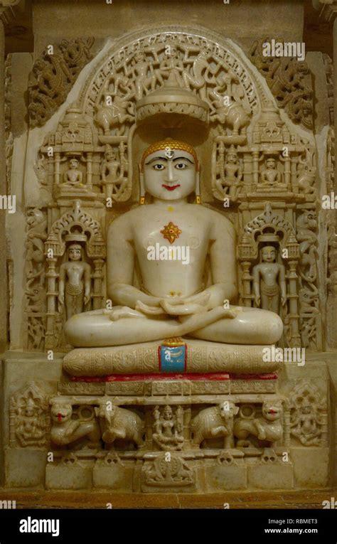 Parshwanath idol Jain temple, Jaisalmer, Rajasthan, India, Asia Stock Photo - Alamy