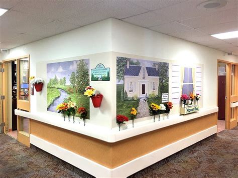 Interactive Flower Mural - Adaptable! — Creative Art Co | Dementia care homes, Nursing home ...