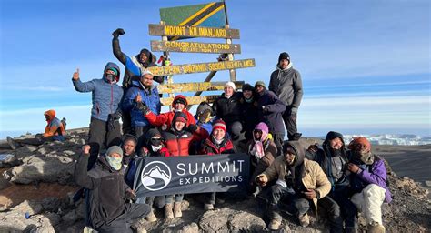 Summit Mt Kilimanjaro