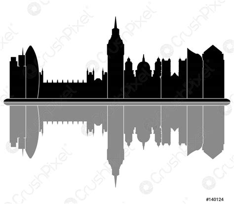 London skyline - stock vector 140124 | Crushpixel