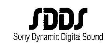 SDDS SONY DYNAMIC DIGITAL SOUND Trademark of Sony Corporation. Serial ...