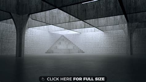 Brutalist Interior HD wallpaper