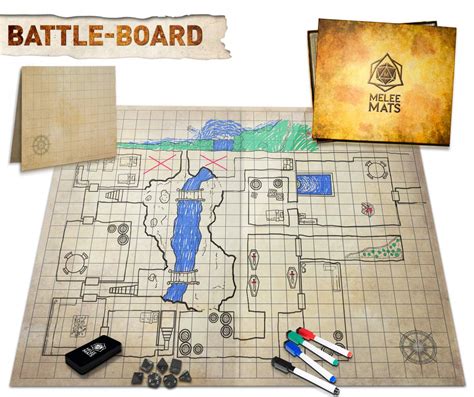 Buy Evolve Skins The Battle Grid Game Board - 27 X 23 Dungeons And ...