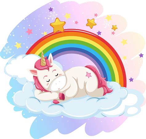 Rainbow Unicorn ClipArt