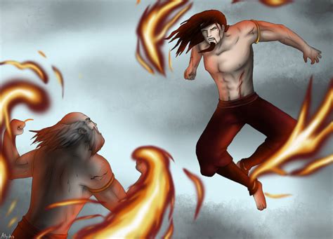 Iroh vs Ozai by Atychis888 on DeviantArt