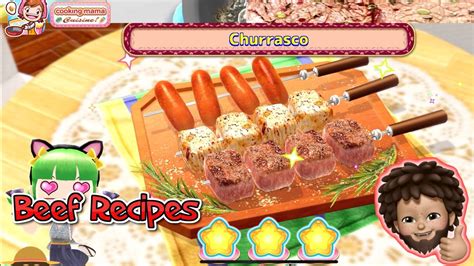 Cooking Mama: Cuisine! – Beef Recipes | Churrasco | Recipe Learn