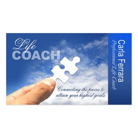 PROMOTIONAL for Life Coach Spiritual Counseling Business Card Templates