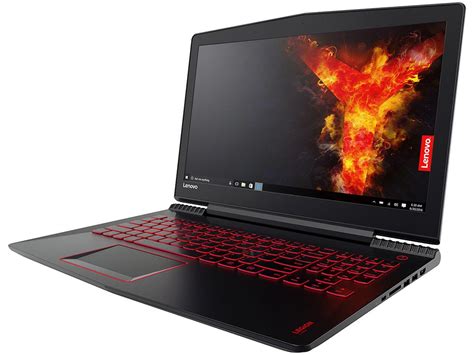 Lenovo 80WK001MUS Gaming Laptop Intel Core i7-7700HQ 2.8 GHz 15.6" Windows 10 Home 64-Bit ...