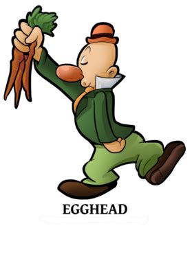 Egghead Classic Cartoon Character T Shirt