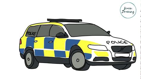 How To Draw A Police Badge Step By Step : How to draw a mercedes police car. - Download Free PDF ...