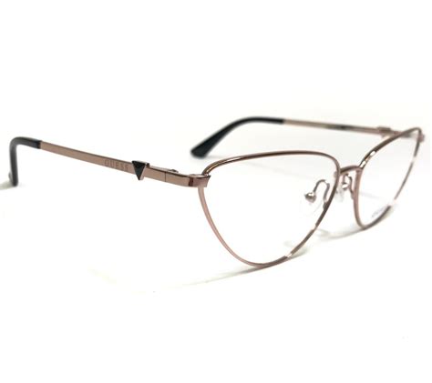 GUESS Eyeglasses Frames GU2778 028 Rose Gold Pink Cat Eye Full Rim 59-15-140 | eBay