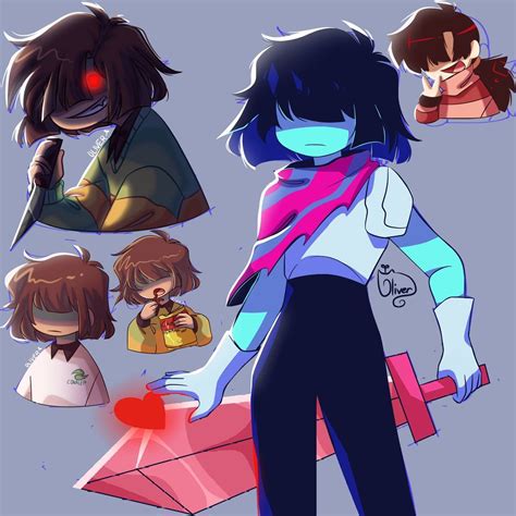 Deltarune Kris | Undertale cute, Undertale art, Character art