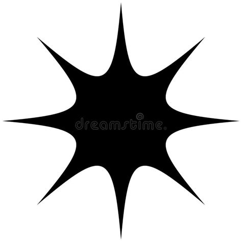 Spiky Starburst Stock Illustrations – 833 Spiky Starburst Stock ...