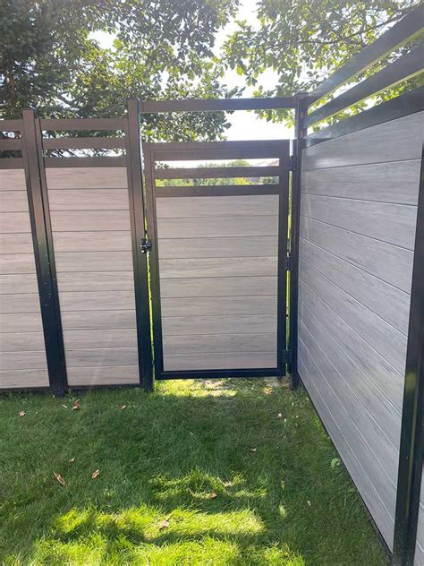 Horizontal Vinyl Fence Gates