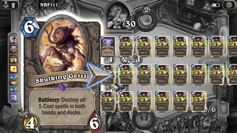 The ultimate Skulking Geist mill : hearthstone