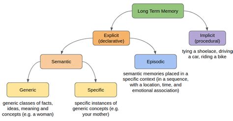 Types of long term memory include Explicit and Implicit memories.... | Download Scientific Diagram