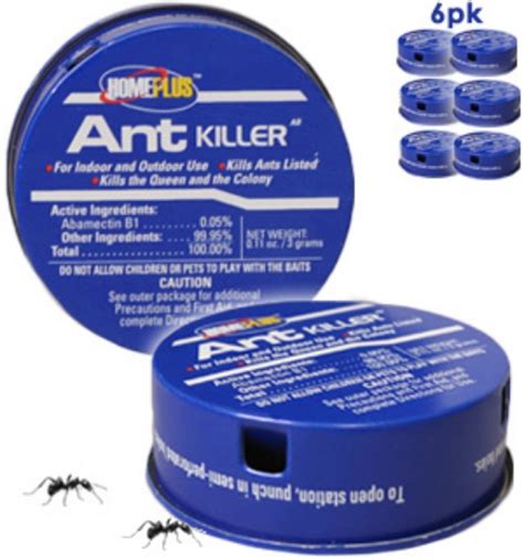 HomePlus Ant Killer Bait Stations 6pk - PulseTV