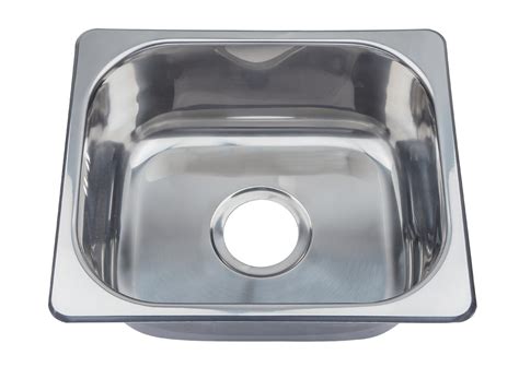 Small Top Mount Inset Stainless Steel Kitchen Sinks With Fittings | eBay