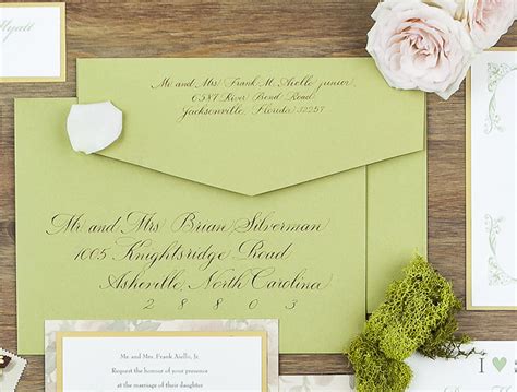 Wedding Invitation Etiquette | Envelope Addressing