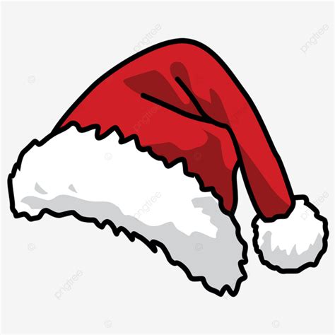 Santa Hat Cartoon Clipart, Santa Clipart, Hat Clipart, Cartoon Clipart ...