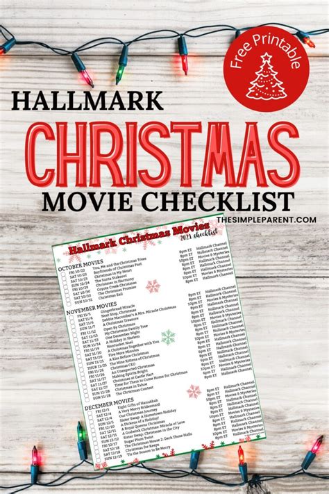 Christmas Movies Schedule 2024 - Marty Shaylyn