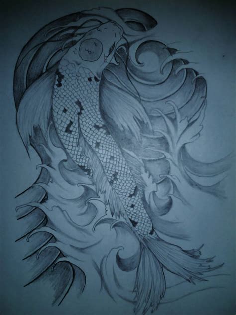 Koi Fish Tattoo Concept by LeSweetLou on DeviantArt