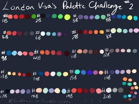 Palette Challenge #2 by UltimateKawaiiChibi on DeviantArt
